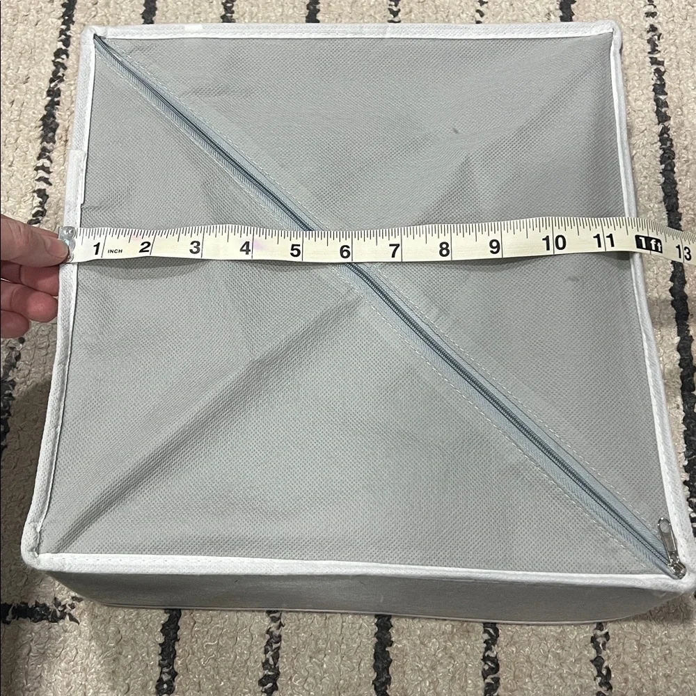 Gray Fabric Drawer Organizer